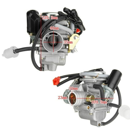 24MM Carburetor Carb 110 125 150cc For ATV Gokart Roketa Quad GY6 Scooter 24MM Carburetor Carb 110 125 150cc For ATV Gokart Roketa Quad GY6 Scooter